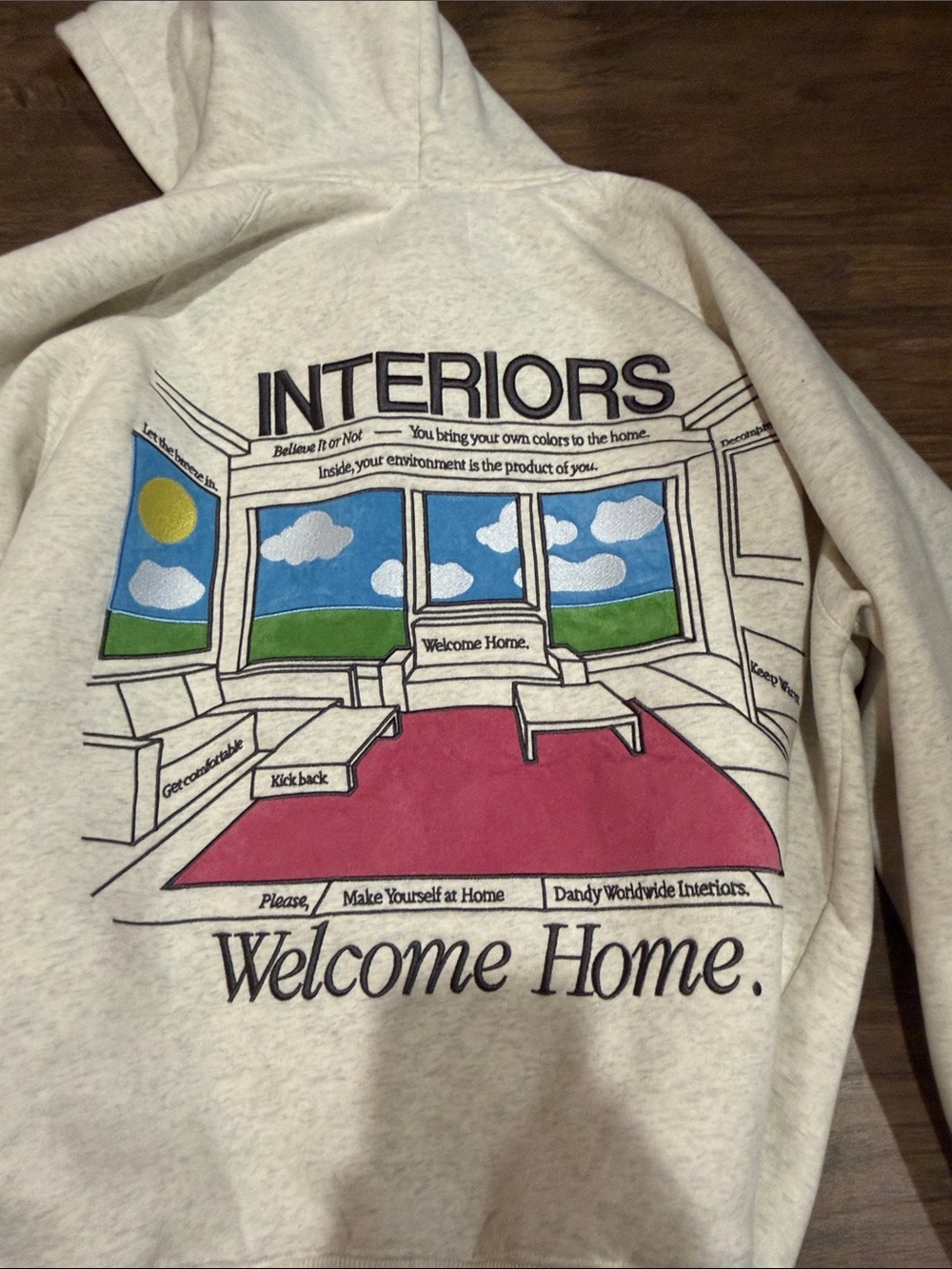 Dandy Worldwide Interiors Hoodie Large - Picture 7 of 8